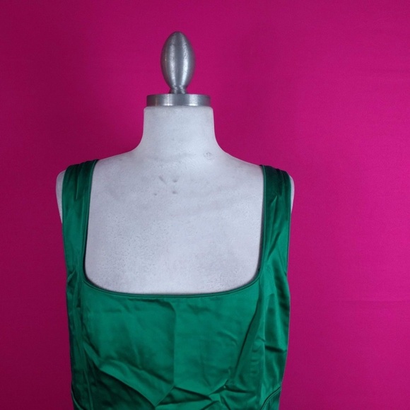 @ French Connection size 10 Green Dress Career - Picture 2 of 7